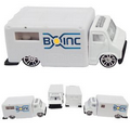 1/64 Scale Panel Van / Armored Car- White with Full Color Graphics ( Both Sides)